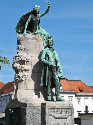 Statue of France Preseren